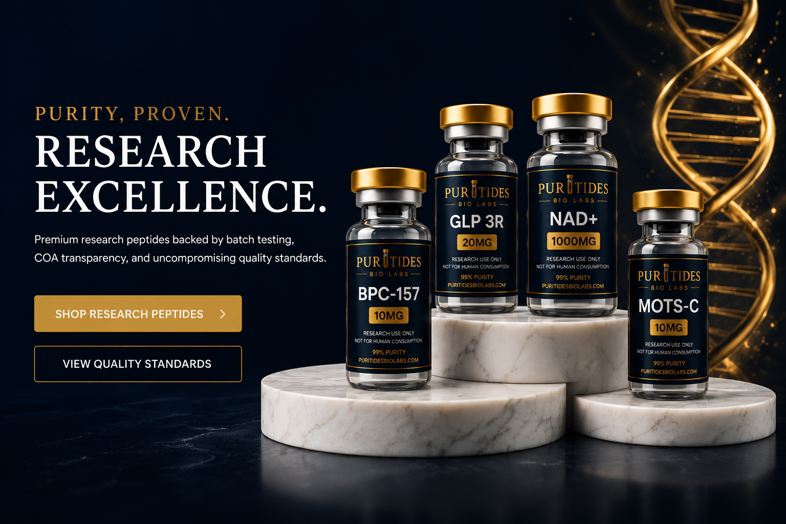 Puritides Bio Labs Research Excellence