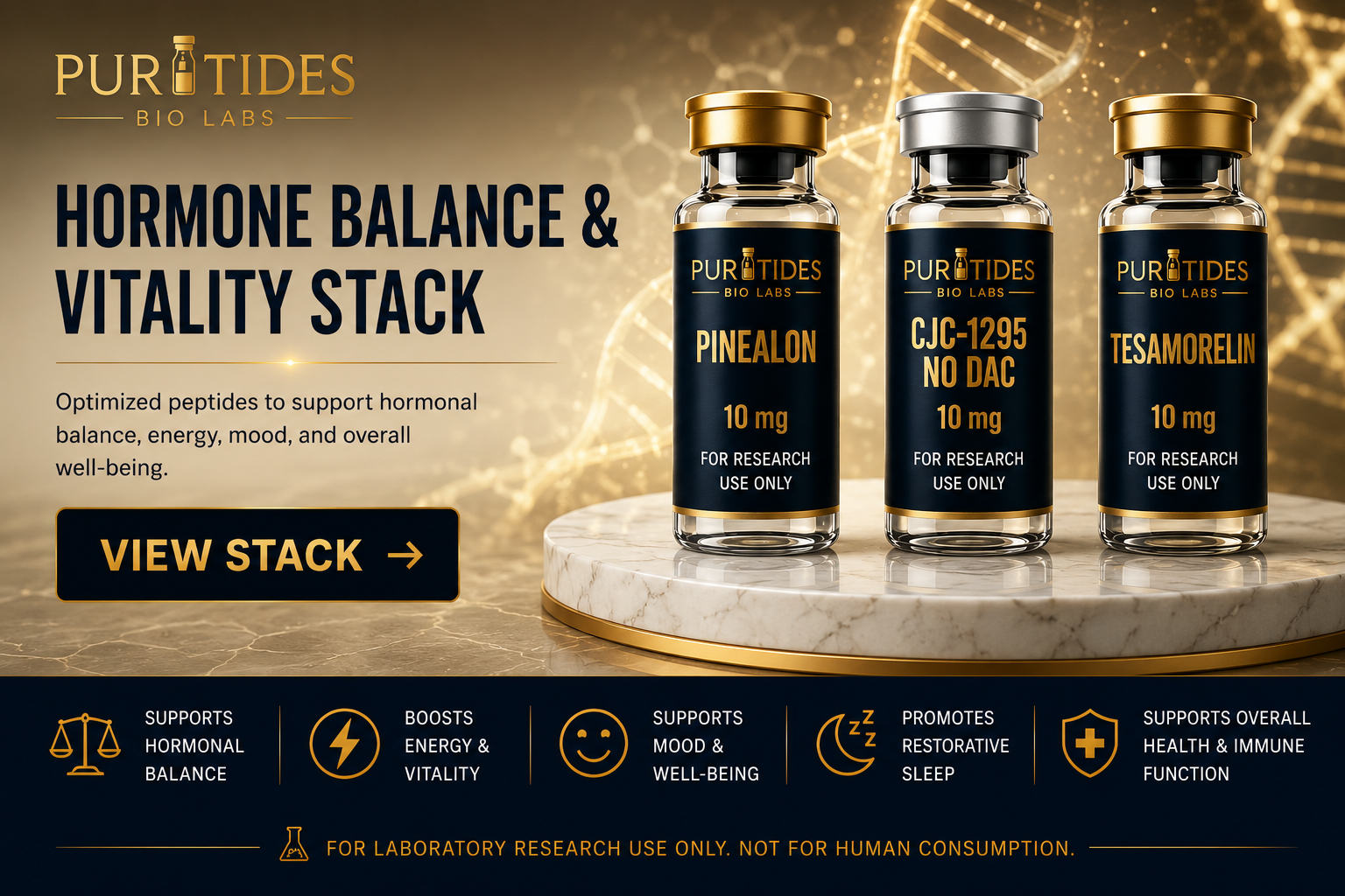 Hormone Balance & Vitality Stack